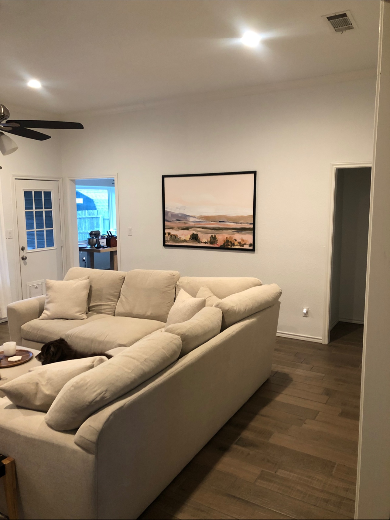 Back patio with post removed — Jonathan Orasanu review photo