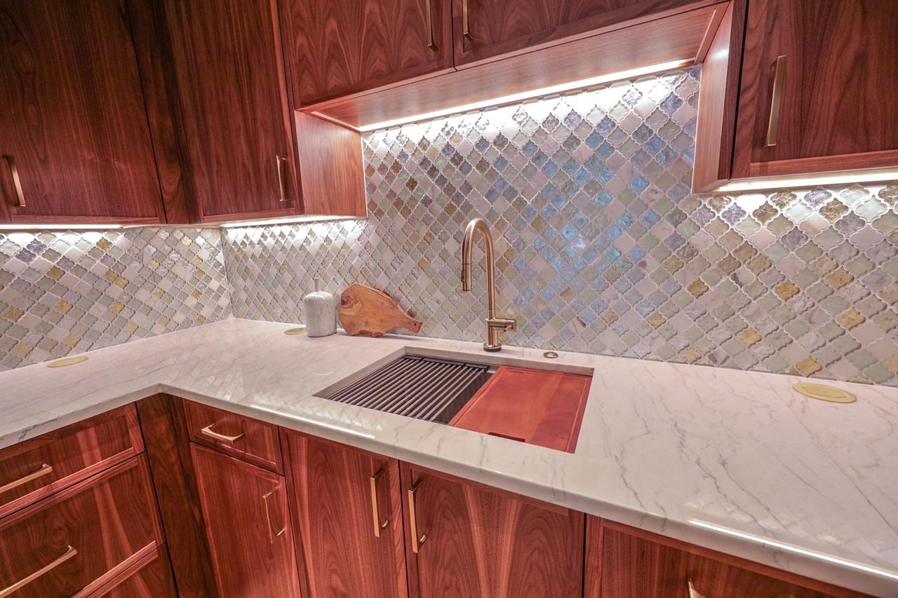 Custom Kitchen Backsplash
