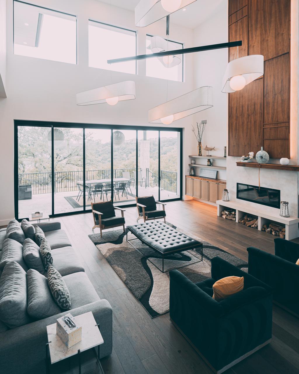 Contemporary glass wall installation by Load Bearing Wall Pros in Texas